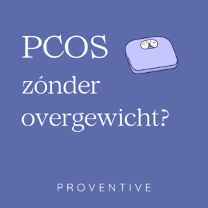 PCOS zonder overgewicht